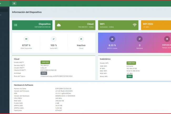 Descarga del Firmware VUE32 Admin Tool, para DEMO del contenido del Curso.