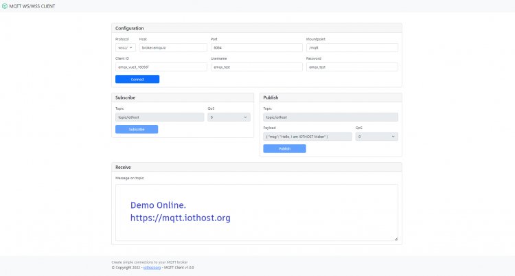CLIENTE MQTT HECHO CON VUE 3